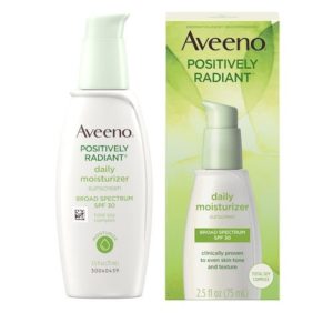 Aveeno Positively Radiant Daily Moisturizer SPF 30