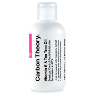 Carbon Theory Vitamin E & Tea Tree Oil Moisturiser 100ml