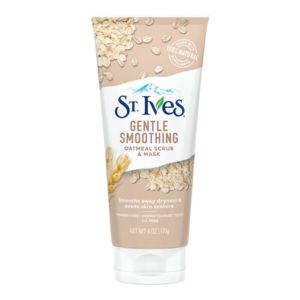 St. Ives Gentle Smoothing Face Scrub and Mask Oatmeal 6 oz