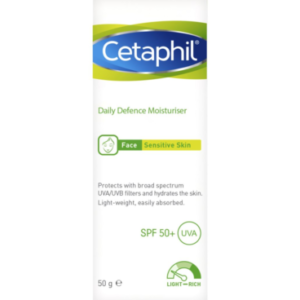 Cetaphil Defence Moisturiser SPF50+ 50g