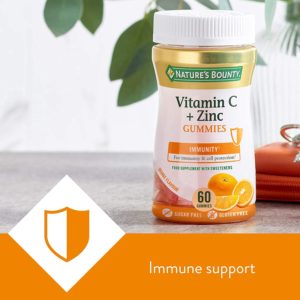 Nature's Bounty Vitamin C and Zinc Gummies
