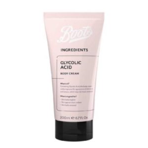 Boots Ing. Glycolic Acid Body Cream 200ml
