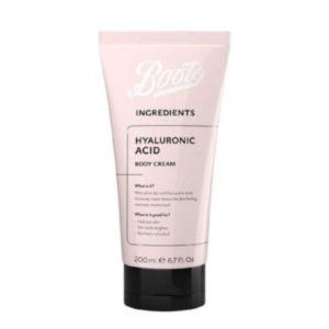 Boots Ing. Hyaluronic Acid Body Cream 200ml