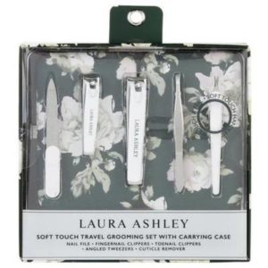 Laura Ashley Travel Grooming Set With Case