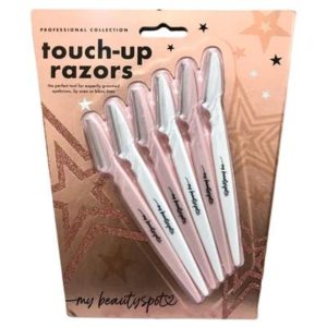 My Beauty Spot 6-Piece Touch Up Razors - Pink