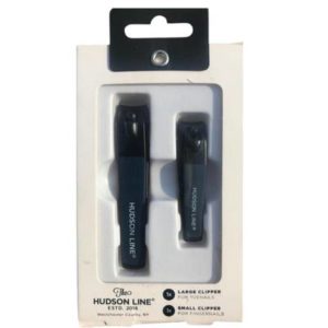 The Hudson Line Nail Clipper Set Black
